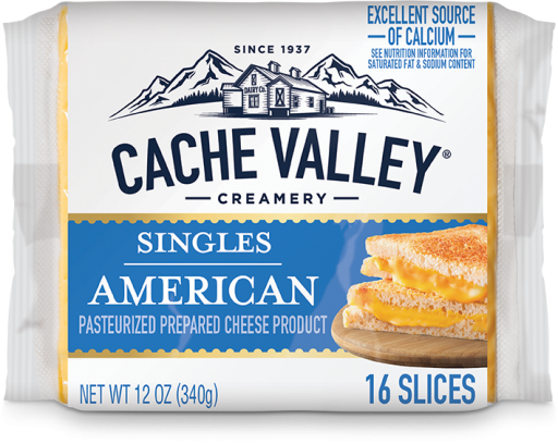 Cache Valley American Cheese Singles