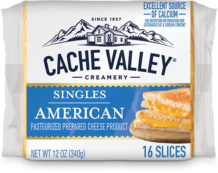 Cache Valley American Cheese Singles