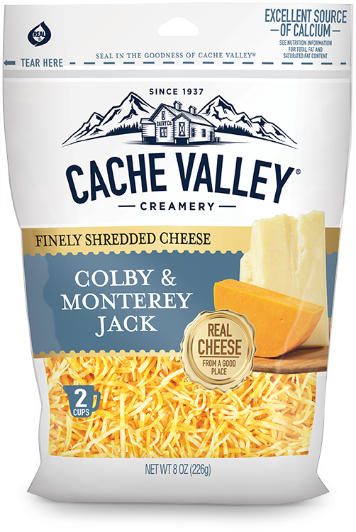 Cache Valley Colby & Monterey Jack Finely Shredded Cheese