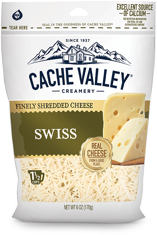 Cache Valley Swiss Finely Shredded Cheese