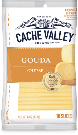 Cache Valley Gouda Cheese Slices