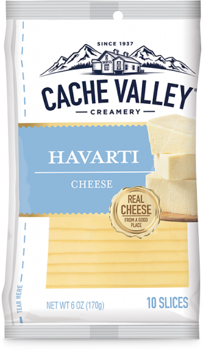 Cache Valley Havarti Cheese Slices