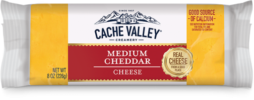 Cache Valley Medium Cheddar Cheese