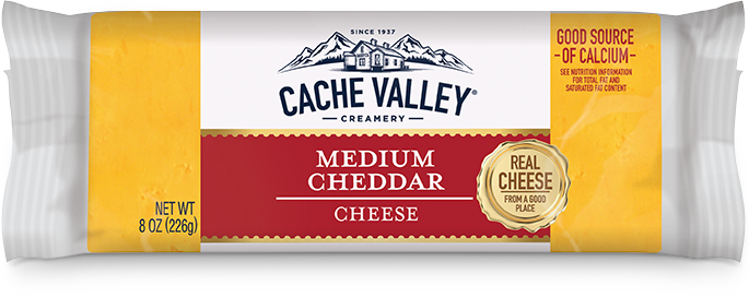 Cache Valley Medium Cheddar Cheese