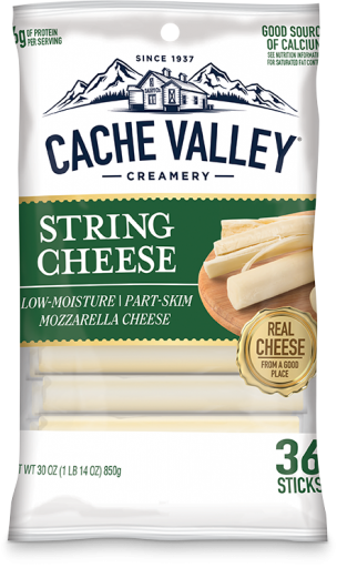 Cache Valley Mozzarella String Cheese