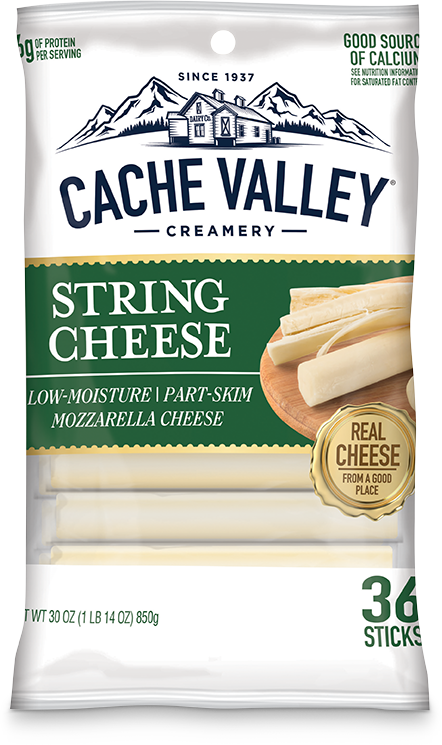 Cache Valley Mozzarella String Cheese