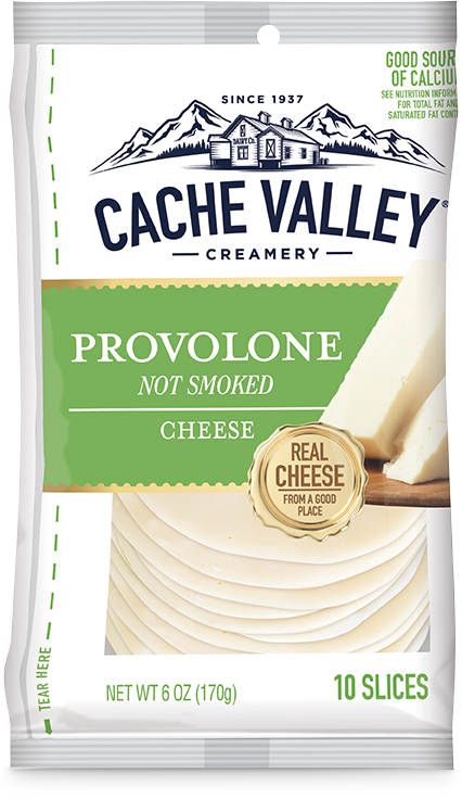 Cache Valley Provolone Cheese Slices