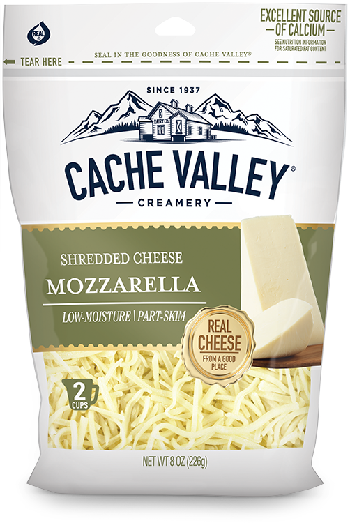 Cache Valley Mozzarella Shredded Cheese