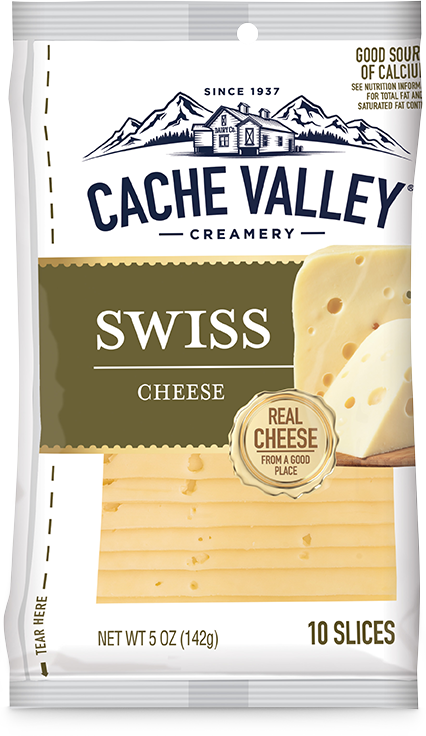 Cache Valley Swiss Cheese Slices