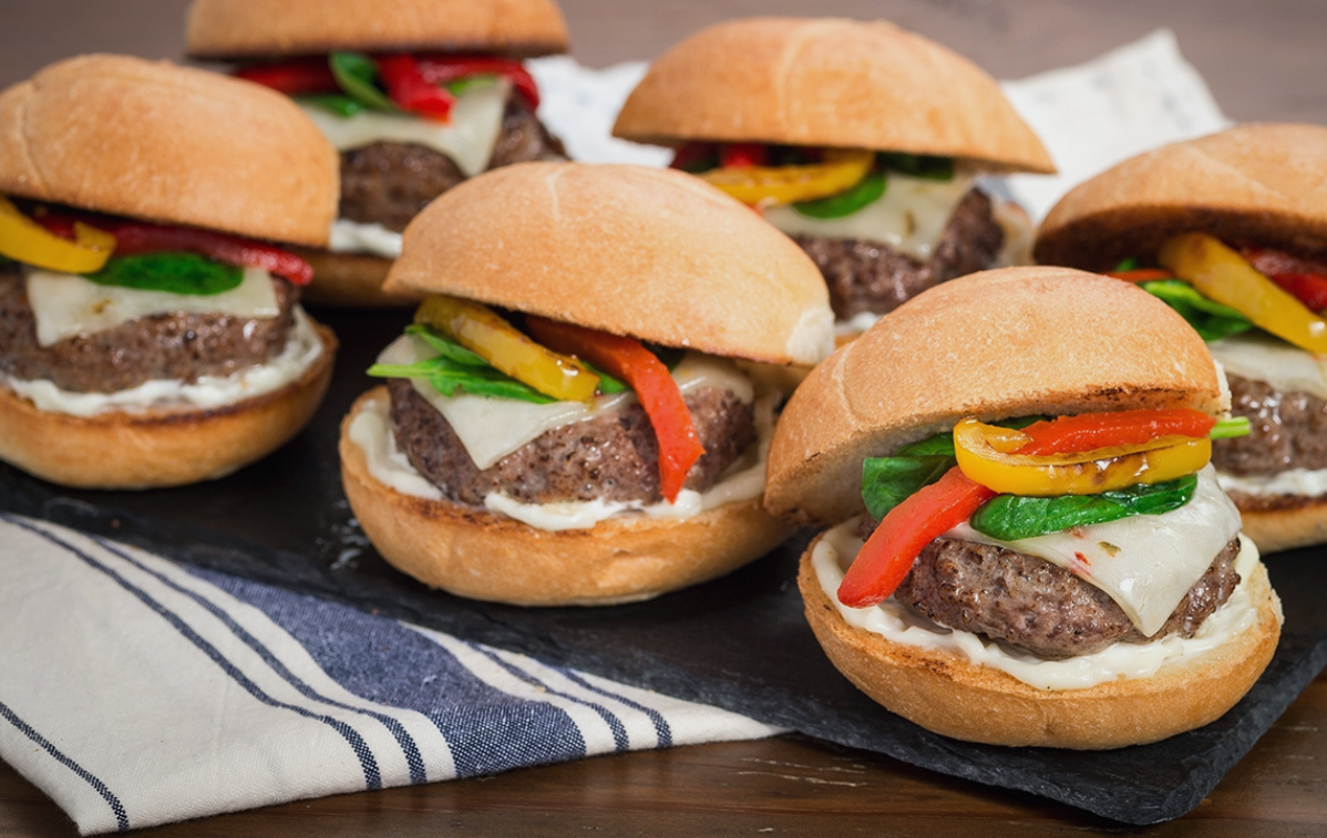 Santa Fe Mini Burgers recipe
